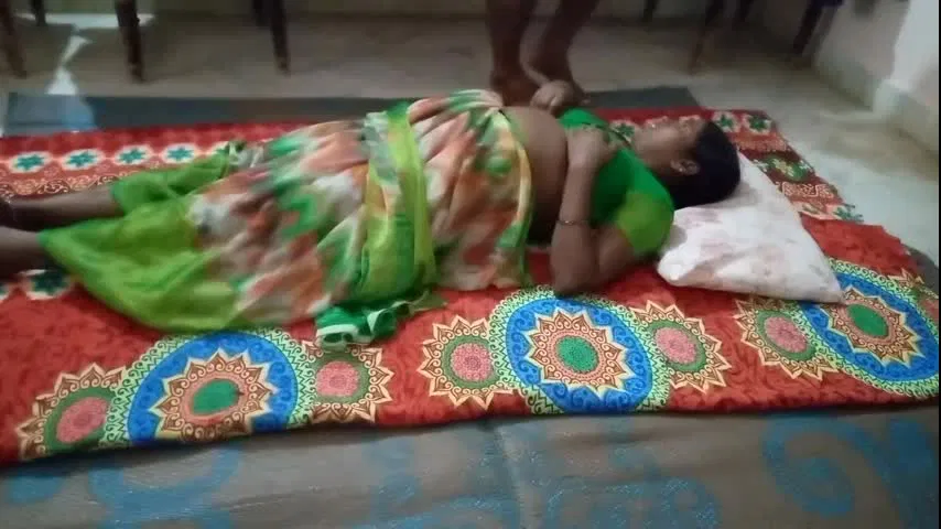 young indian wife hot blowjob and missionary sex