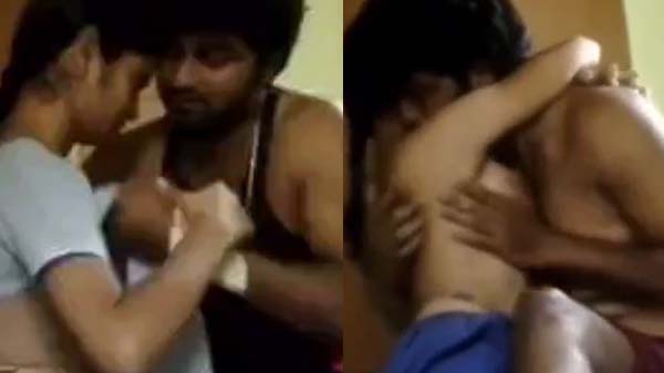 Desi girl ki boobs chus kar boyfriend ne choda