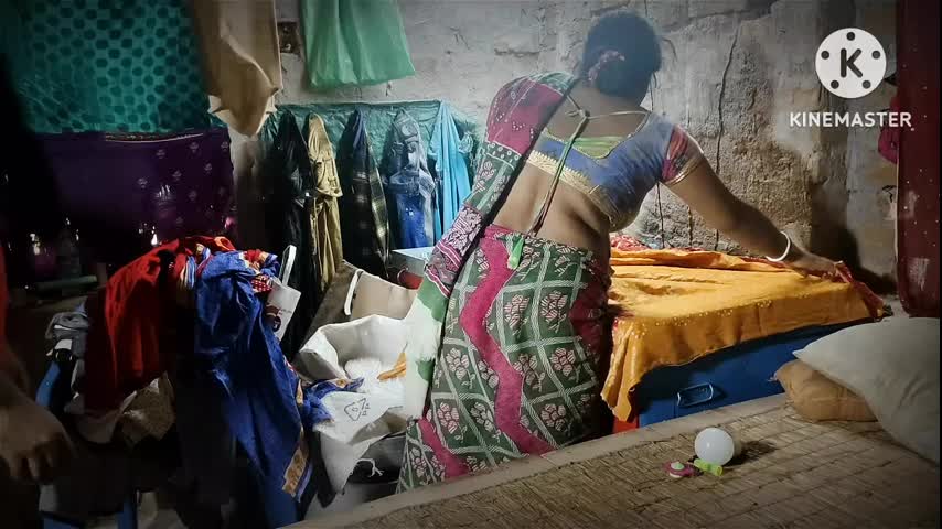 Elder stepsister stripped naked and fucked in doggy style from behind India Desi girls sax