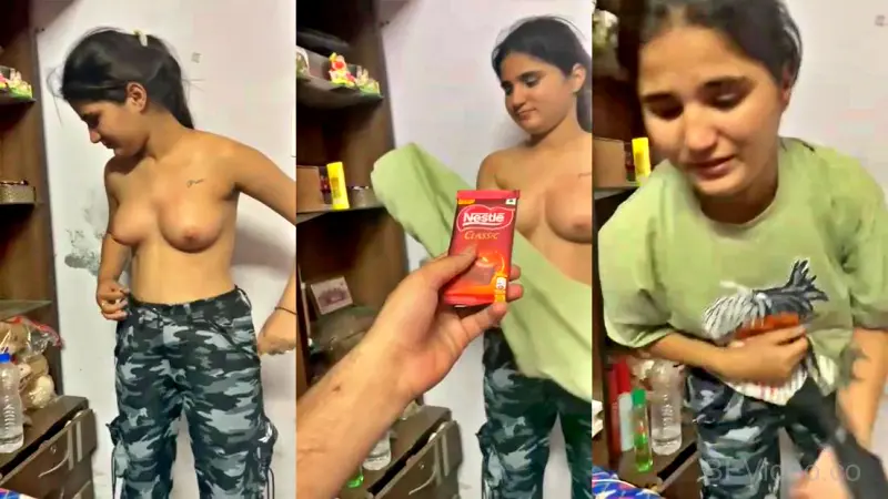 Indian Sister Boob Show To Brother Viral Clip