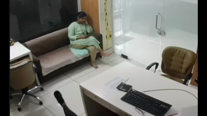 Secretary Fucked by Manager in Office CCTV Cam Recorded New update