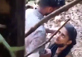 Mallu girl outdoor blowjob