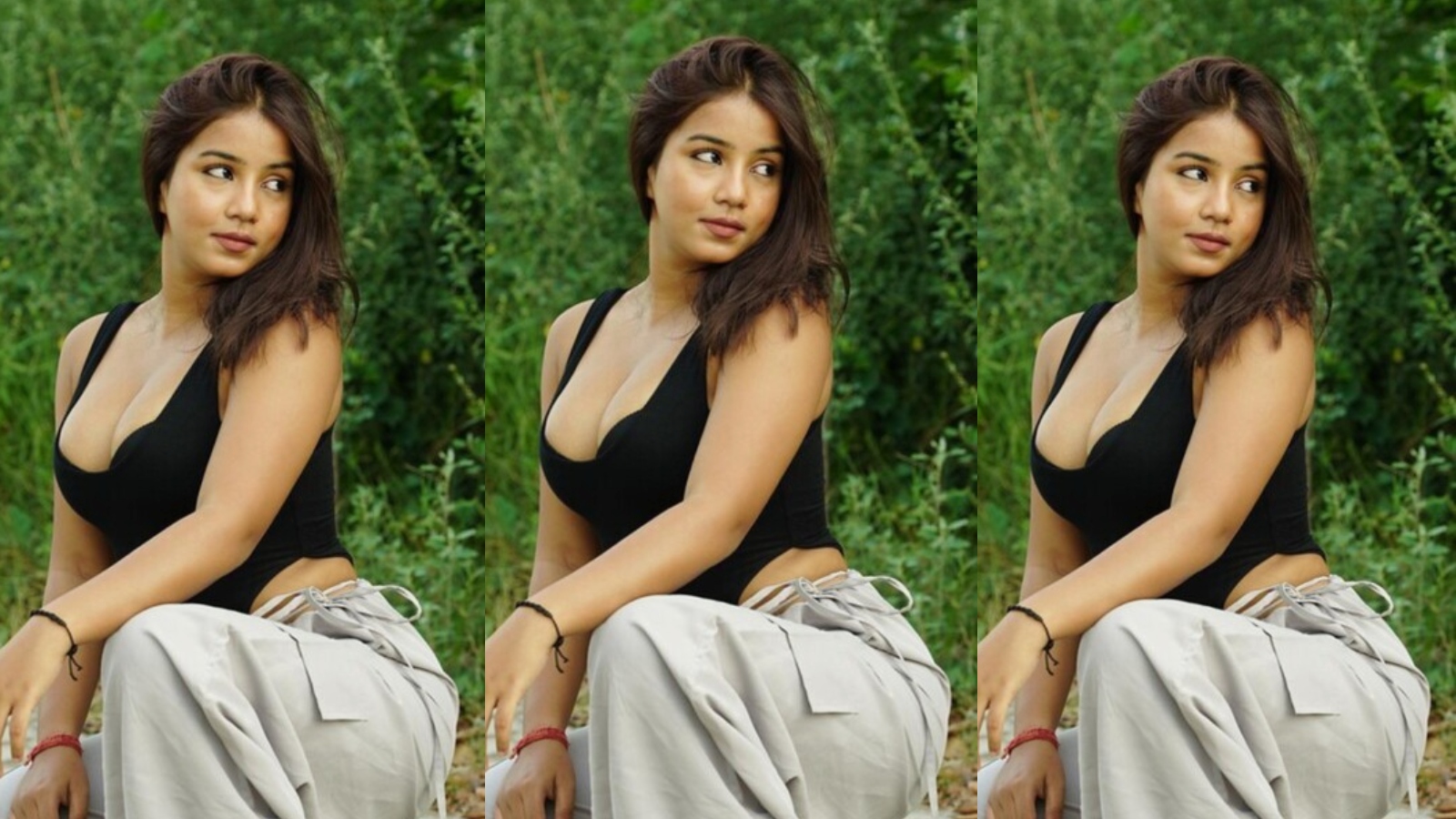 Exclusive Teasing Ass Stripping Completely Topless with Full Face