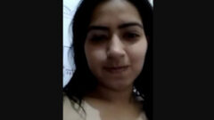 Desi Babe Showing Off Her Hairy Pussy