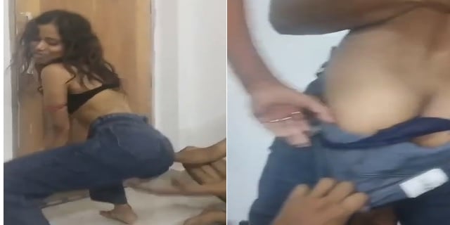 18 marathi teen slut gets fucked by drunk friends at home