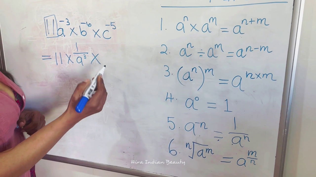 Passionate Indian Math Tutor Makes Learning the Six Laws of Indices Fun with Sexy Dance & Glamour!