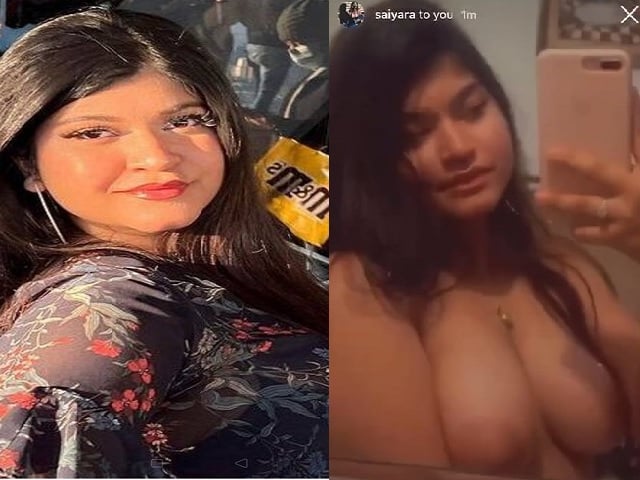 Beauty showing big boobs video as status message