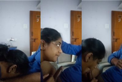 Indian office blowjob MMS of a secretary and her boss