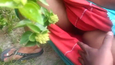 village aunty pussy fingering boobs press by lover